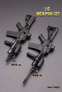 1/6 Mēroga mini reizes rotaļlietas 1/6 HK416 sērijas M4 sērija Šautene Ieroci, Ierocis Modelis Rotaļlietas F 12