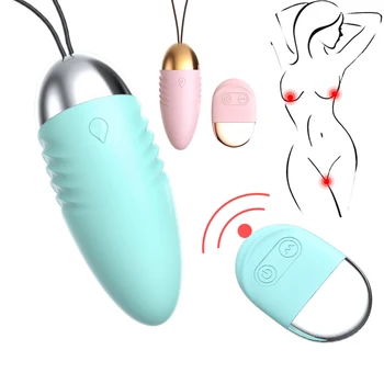 10 Režīmi, bezvadu tālvadības pults, vibratori Lēkt Olu Sievietes Klitora Stimulators Maksts G-spot Massager Seksa Rotaļlieta, paredzēta sievietēm