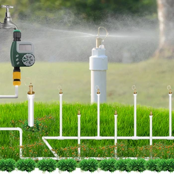 10p Vara reizes sprausla Dārza instrumenti un iekārtas, G1/2 collu Vīriešu vītne Lauksaimniecības apūdeņošanas Zāliena Laistīšanas sprinkleru