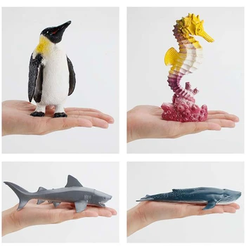 12Pcs Simulācijas Okeanārijs Dzīvnieku Rotaļlietu Komplekts Okeāna Dzīvnieku Rotaļlietas Skaitļi Simulētā Jūras Dzīves Modelis Komplekti, Rotaļlietas, Bērnu Agrīnās Izglītības Rotaļlieta