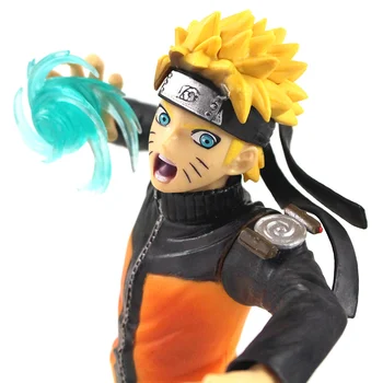 16-26cm Naruto Shippuden Hyuuga Hinata Sasuke & Uzumaki Naruto PVC Attēls Rotaļlietas Lelle Kolekcionējamus Modelis Statuetes
