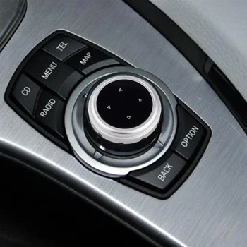 1gb Auto Big Multi Media Rokturi, Vāks Melns Pogu BMW F10 F20 F30 iDrive Augstas Kvalitātes