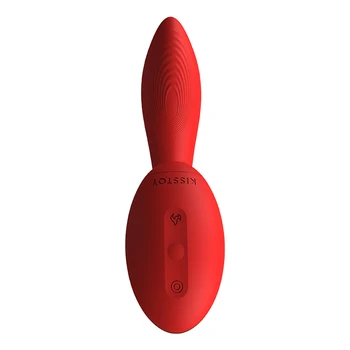 2 In 1 Valkājamas Apkures Vibrators Nepieredzējis G Spot Klitora Stimulācija Vibrējošo Dildo Orālā Seksa Rotaļlietas Sieviete Sieviete Masturbator