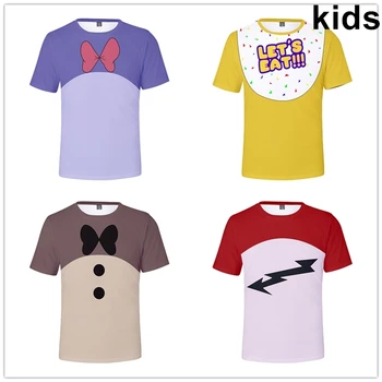 2 līdz 14 gadiem, bērnu t krekls Piecas Naktis FNAF 3d iespiests t t-krekls zēniem, meitenēm, virsdrēbes FNAF t krekli, bērnu apģērbi