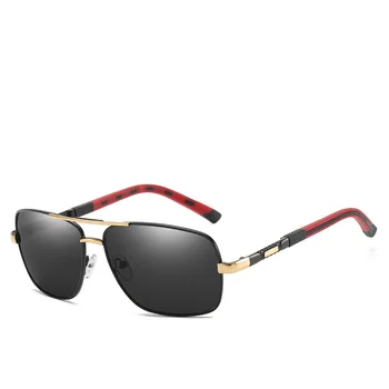 2020 Vīrieši Vintage Modes Izmēģinājuma Polarizētās Saulesbrilles Klasisks Zīmols, Saules Brilles Pārklājuma Objektīvs Braukšanas Briļļu okulary zonnebril