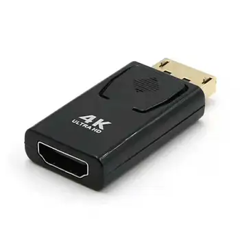 2K*4K DP, HDMI 60Hz Sieviešu un Vīriešu Converter Augstas Kvalitātes Display Port uz HDMI Adapteri PC, Laptop, TV Projektoru Dropshipping
