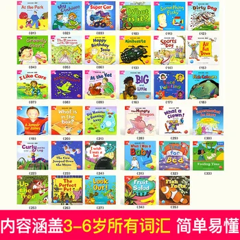 35PCS Bērnu Grāmatas Izglītības Divus līdz Sešus Gadus Vecs angļu Krāsu Bilžu 35 grāmatas Bērniem angļu valodu, Lasot Stāstu Grāmata