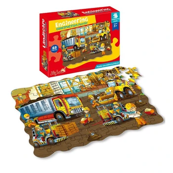 45PCS Jigsaw Puzzle Montessori Izglītības Rotaļlietas, Puzles KASTĒ, kas Bērniem no 2 Līdz 4 Gadiem, Rotaļlietas, Dāvanas 2020 Jauns Bērnu Puzles