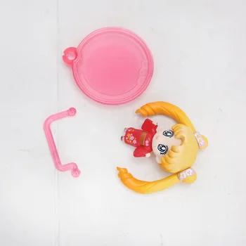 6pcs/set Anime Sailor Moon, Mars, Jupiters, Venēra, Dzīvsudraba Q Versija PVC Rīcības Attēls Modelis Bērniem Rotaļlietas