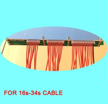 7S - 34S Līdzsvarotu līnijas līdzsvaru flex kabelis Smart Bluetooth Li-ion lifepo4 Litija akumulators aizsardzības pārvalde 8S 12S 13S 14.S 16S