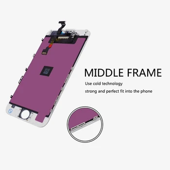 A+++ Karstā Pārdošanas Pavisam JAUNU LCD Displejs Apple iPhone 6 ar Touch Screen Digitizer montāža Nomaiņa 10pcs daudz