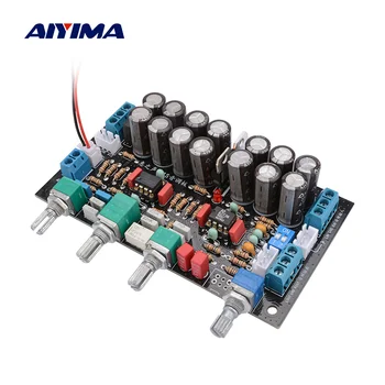 AIYIMA OPA2604+AD827JN Preamplifier Signālu Valdes HIFI Preamp Skaļuma Regulēšanas NE5532 Signālu Pastiprinātājs Pre-amp Dual AC15V-18V