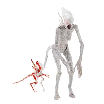 Aliens VS Predaors Rīcības Attēls Neomorph Xenomorph Facehugger Chestburster Olas Radījums Pack Takayuki Takeya Modelis AVP