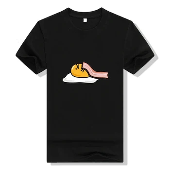 Anime Gudetama T Krekls Cosplay sieviešu apdrukāta kokvilnas T-krekls ar Īsām Piedurknēm Vasaras Gadījuma t-veida Topi Sieviete, T-krekli