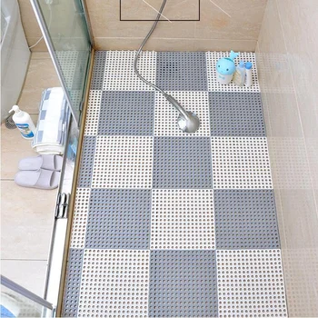 Anti slip pvc vannas paklājiņi ar sūcējs 30X30cm masāžas paklāja Grīdas Paklājs uz WC, Dušas Telpa, Virtuve Drenāžas Pēdu Spilventiņu, galda kausa mat