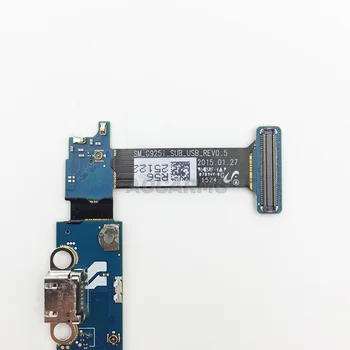 Aocarmo USB Doka Ports Uzlādes Lādētājs Flex Kabelis Nomaiņa Samsung Galaxy S6 Malas G925i