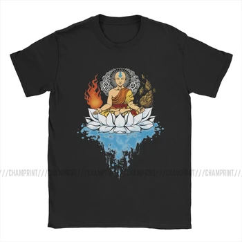 Apgaismības Vīriešu T Krekls Budisms, Budistu Garīgo Reliģijas Vintage Tee Krekls Ar Īsām Piedurknēm Crewneck T-Krekli Vasaras Apģērbu