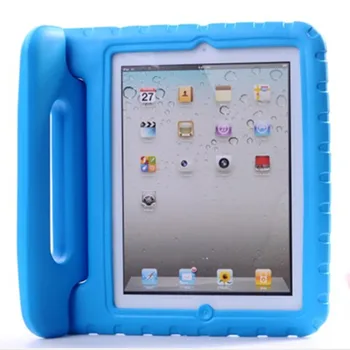 Apple iPad Mini 1 2 3 4 5 EVA Putu Triecienizturīgs Lietā par iPad Mini4 Mini5 Coque Bērniem, Bērniem Rīkoties Stāvēt seguma