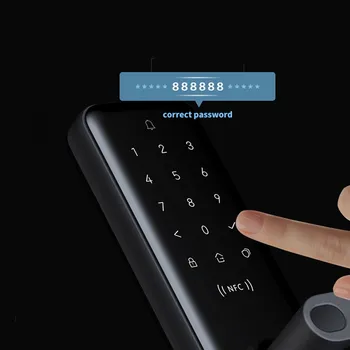 Aqara N200 Gudrs Durvju Slēdzenes, Elektronisko Bloķēšanas Cilindru Pirkstu Nospiedumu Bluetooth PasswordAPP Atbloķēt Atbalsts Mijia HomeKit Smart Saikne