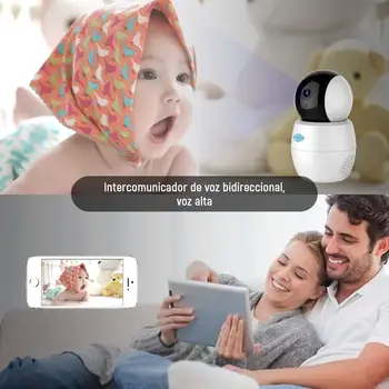 Baby Monitor Mājas 1080P Kamera Drošības Kameru, WiFi Kameru Uzraudzības Kustības detektors IS Nakts Redzamības Drošības Pet Monitors