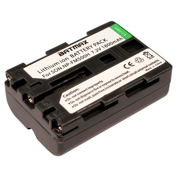 Batmax 4gab bateria NP-FM500H NPFM500H NP FM500H Akumulators + Dual USB Akumulatora Lādētājs Sony A57 A65 A77 A350 A550