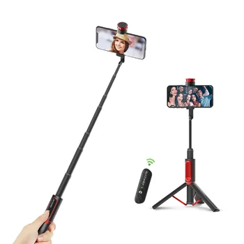 BlitzWolf BW-BS10 Sportā Viss Vienā Bezvadu bluetooth Selfie Stick Salokāms Statīvs Monopod Selfie Sticks Kameru Tālruņiem