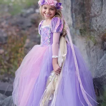 Bērni, Meitenes Kleita Halloween Cosplay Princese, Elegants Kleitas, Ziemassvētku Kostīms Puse Bērnu Bērniem Drēbes Meitenei