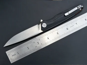 CH 3007, oriģināls dizains, saliekamais nazis CH zīmola D2 blade kabatas nazis ar G10 roktura ar lodīšu gultņiem, kempings EDC medību rīki