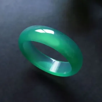 Dabas green jade gredzenu halcedons sarkano gredzenu asti rotaslietas, gredzens mīļotājiem vīrieši sievietes jade rotaslietas zaļā ametista gredzens rubīna gredzenu