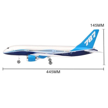 Diy Epp Rc Dūkoņa Boeing 787 B787 Lidmašīnu Dūkoņa Lidmašīna, Modeļa Lidmašīnas Fiksēto Spārnu Lidmašīnu Bērniem Dāvanas