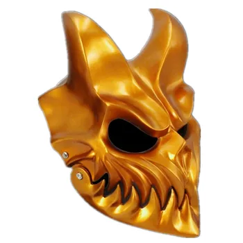 Dēls Tumsu krievijas Deathcore Maska Muti Kustamo Sveķu Halloween Masku Puse Cosplay Aksesuārus