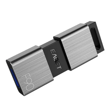 Eaget F90 USB 3.0 U Diska Atmiņas Ierīci 16GB 32GB 64GB, 128GB un 256 gb USB 3.0 High Speed Metāla Pendrive PC Klēpjdatoru tālruni