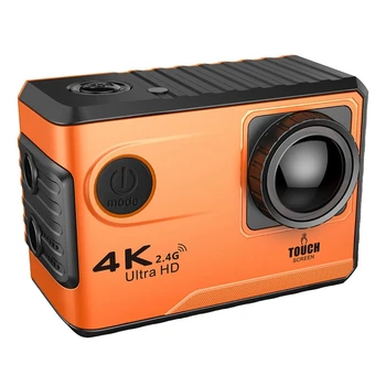 F100B Action Camera 4K IZŠĶIRTSPĒJAS 2.4 G Wifi bezvadu Mini Kamera 2.0 un Nospiediet Sn 1080P Cam Video Āra Ķivere Camara