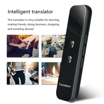 G6 Valodas Tulkotājs Inteliģentās Tulkošanas Mašīna Smart Multi-valodas Tulks,Sudraba Pelēks