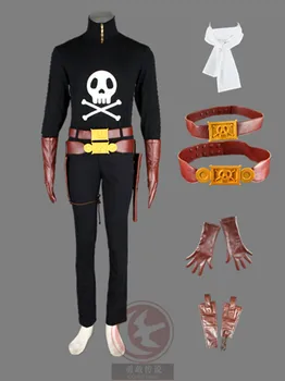 Galaxy Express 999 Kapteinis Harlock cosplay kostīmu par Halloween Cosplay Kostīmu vīriešu sieviešu