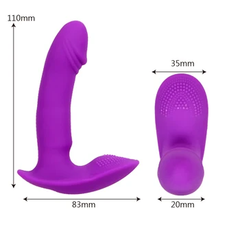 IKOKY Silikona Vibrators Maksts Masāžu Valkājamas Dildo Pieaugušo Seksa Rotaļlietas Sieviete Sieviete Masturbator G Spot Klitora Stimulators
