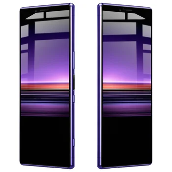 Imak Pro+ Sensitive Touch Pilns Pārklājums Stikla Sony Xperia 1 Xperia 5 Rūdīta Stikla ar Pilnu AB Līme Absorbēt