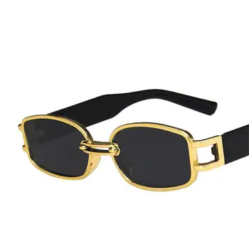 Ir 2021. Retro Taisnstūra Saulesbrilles Sieviešu Zīmola Dizaineru Modes Saules Brillēm, Dobu Ārā Toņos Hip Pop Brilles Briļļu Sieviete