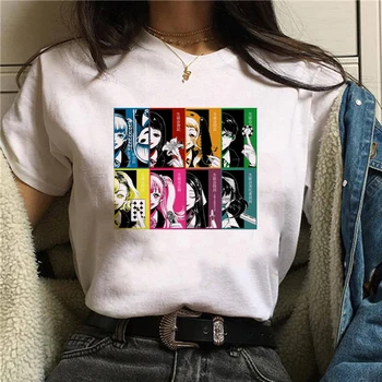 Japāņu Modes Anime Harajuku Runā Kakegurui T krekls alt tumblr Īsām Piedurknēm kawaii Tee top Sieviešu Krekls Sievietēm ropa mujer