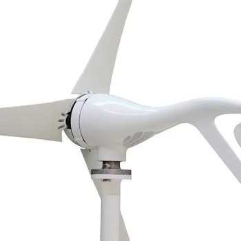 Jaunais Vēja Ģenerators 400W 3 Lāpstiņas vai 5 Asmeņi Vēja Turbīnu ar Ūdensizturīgu Kontrolieris 12V 24V