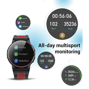 Jaunu L6. Smart Skatīties IP68 Ūdensnecaurlaidīga Sporta Vīrieši Sievietes Smartwatch asinsspiediens Fitnesa Tracker Sirds ritma Monitors Android/IOS