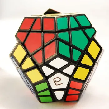 Jaunu QJ Puzzle Magic cube cube Plastmasas Magic Cube Smadzeņu Ķircinātājs Vērpjot Ātrums Puzzle Rotaļlietas Bērniem Jaunā Gada Dāvanu-Bezmaksas piegāde