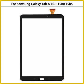 Jaunu T585 Ekrāns Samsung Galaxy Tab 10.1 SM-T580 SM-T585 T580 Touch Screen Panelis Digitizer Sensors LCD Priekšējā Stikla
