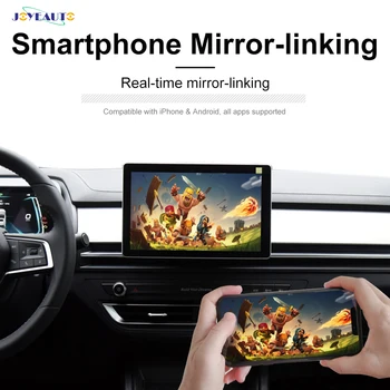 JoyeAuto Android Auto Ekrānu Sistēma, Bezvadu Apple Carplay Android Anto Spogulis Saites, USB Carplay Stick Dongle TV, Radio, Piederumi