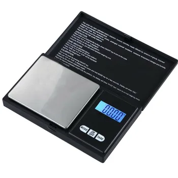Kabatas Mērogs 1000g X 0,1 g Digitālā Rotaslietas, Zelta Monētas Gramu Līdzsvaru Svaru Precīzi Elektroniskie Svari