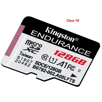 Kingston Augstu Izturības MicroSD Karte 64GB Class10 32GB 128GB Memorias Micro SD SDXC Flash Atmiņas Kartes Ekskluzīvas Mājas Monitors