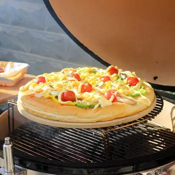 Kordierīta 33CM Apaļas Picas Cepšanas Paplātes Non-stick karstumizturīga Pica Akmens Panna Mājas, Grila Restorāns