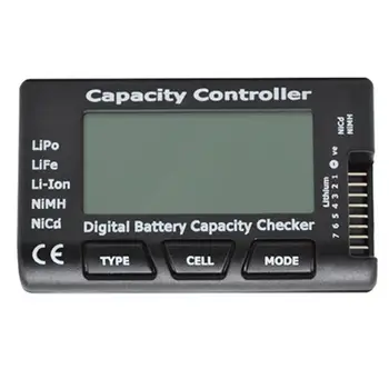 LCD Ciparu Akumulatoru Testeris, Tester Akumulatora Kapacitāte Sprieguma Testeris Pārbaudītāju LiPo LiF Li-ion Akumulators, Strāvas Padeve Mērītājs