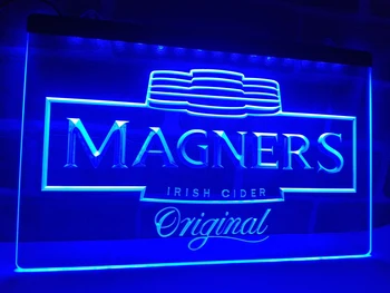 LE148 - Magners Īrijas Sidrs Bārs, Alus Krogs LED Neona Gaismas Zīme, mājas dekoru amatniecības