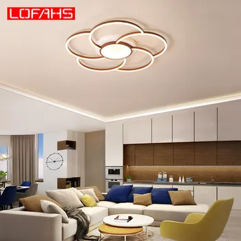 LOFAHS Mūsdienu LED Griestu Gaismas Dzīvojamā Istaba Guļamistaba Virtuves Jauns dizains Vienkāršs alumīnija Griestu Lampa Mājas Apgaismes Armatūra